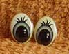 Глаза для игрушек - рисованные ГО-30-63 Глаза овальные 30мм
