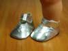 Обувь для кукол. N05 Туфли серебрянные для кукол ― Магазин Мастера Кукольника
