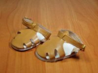 Обувь для кукол, Босоножки - H04 (7,5х4см)