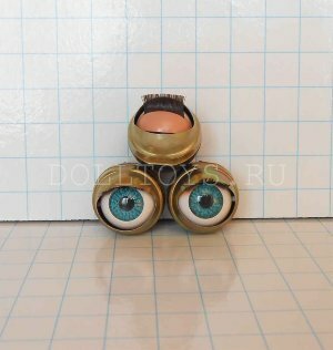 Глаза для кукол, закрывающиеся GZ-16 (2х1,5х1см)
